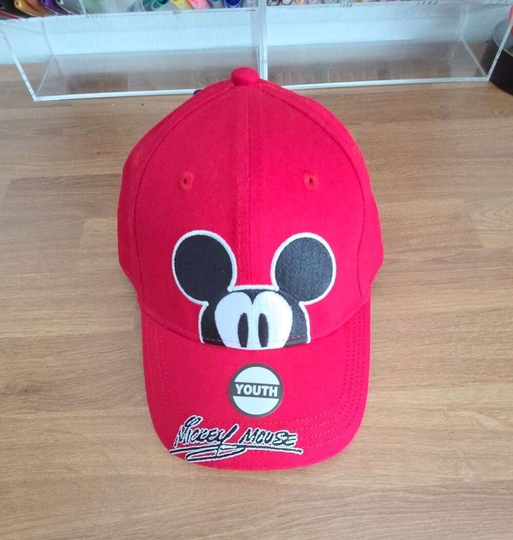 Disney Mickey Mouse Peeking Youth Baseball Cap